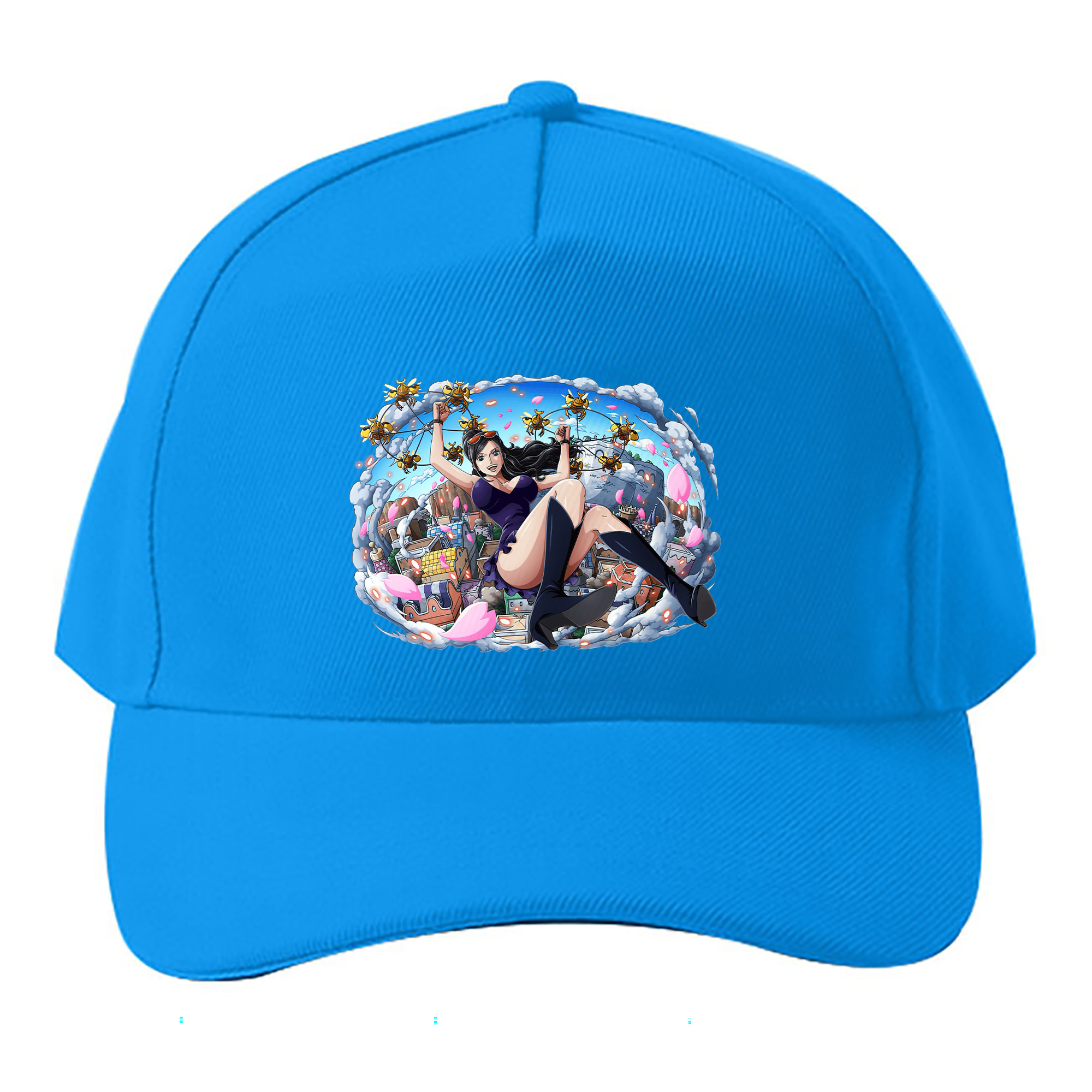 （画像用） ワンピース ニコ・ロビン ONE PIECE Nico Robin ベースボールキャップ 綿100％ 男女兼用 帽子 スポーツ